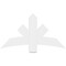 Ekena Millwork Alberta Architectural Grade PVC Gable Bracket, 48"W x 26"H x 2"D x 6"F, 13/12 Pitch GBP048X26X0206ALB00 - alternate 5